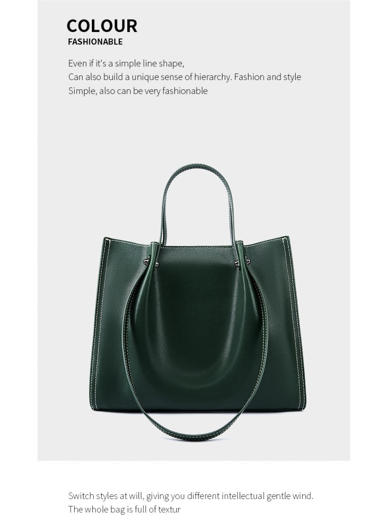 Leather Shoulder Bag 193