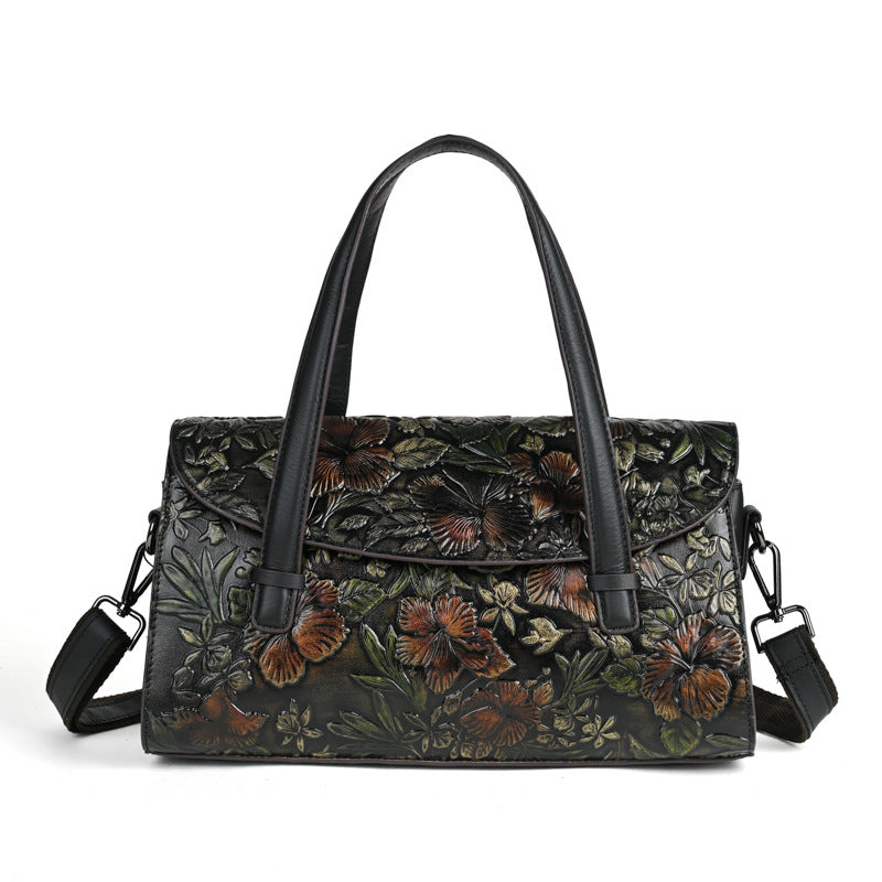 Leather Shoulder Bag 6930