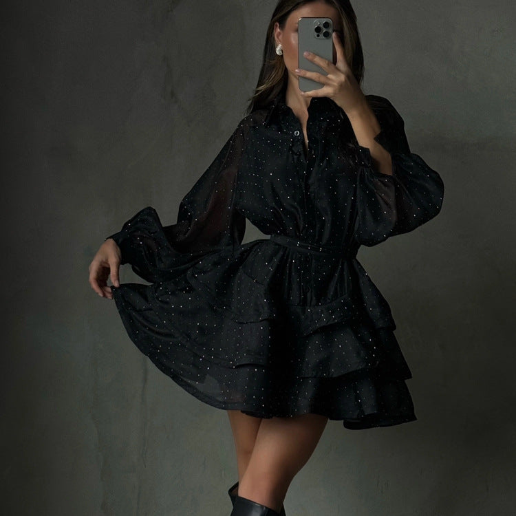 Black A-Line Dress