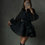 Black A-Line Dress