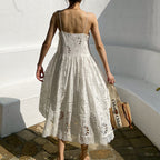 White Embroidered Dress II