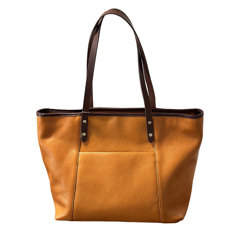 Leather Shoulder Bag 456