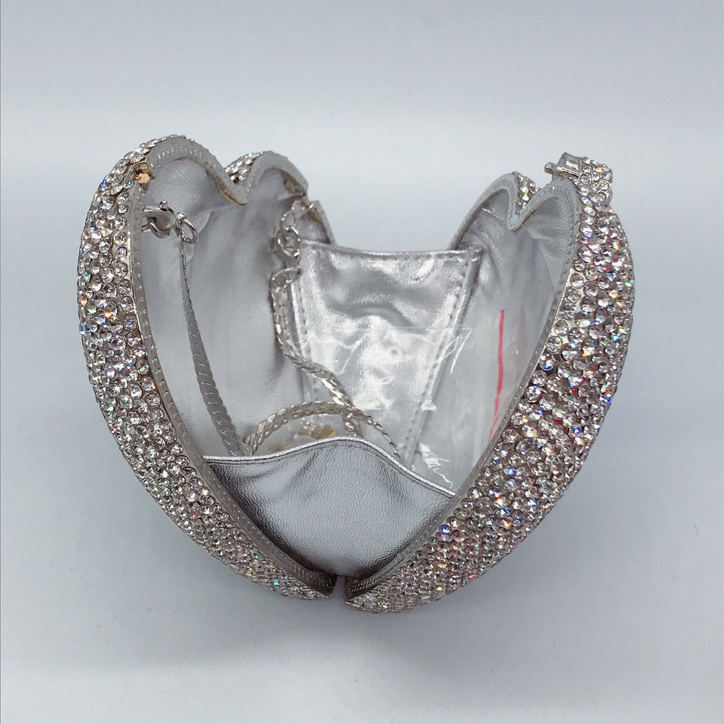 Hand Holding Heart-shaped Bag