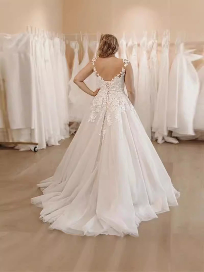 White Embroidered Dress