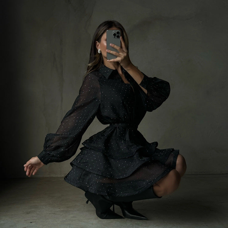 Black A-Line Dress