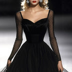 Black Gauze Dress
