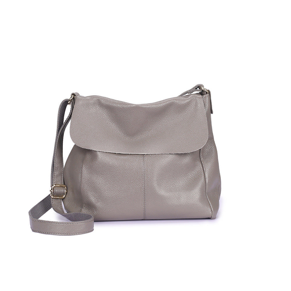 Leather Shoulder Bag 7683