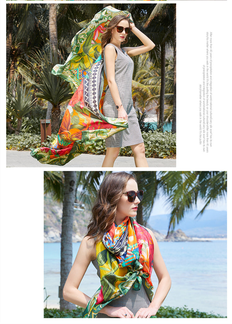 Silk Scarf VII