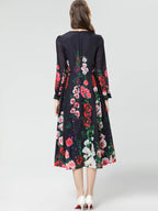 Black Printed Dress