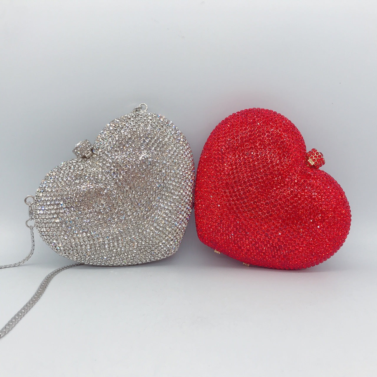 Hand Holding Heart-shaped Bag