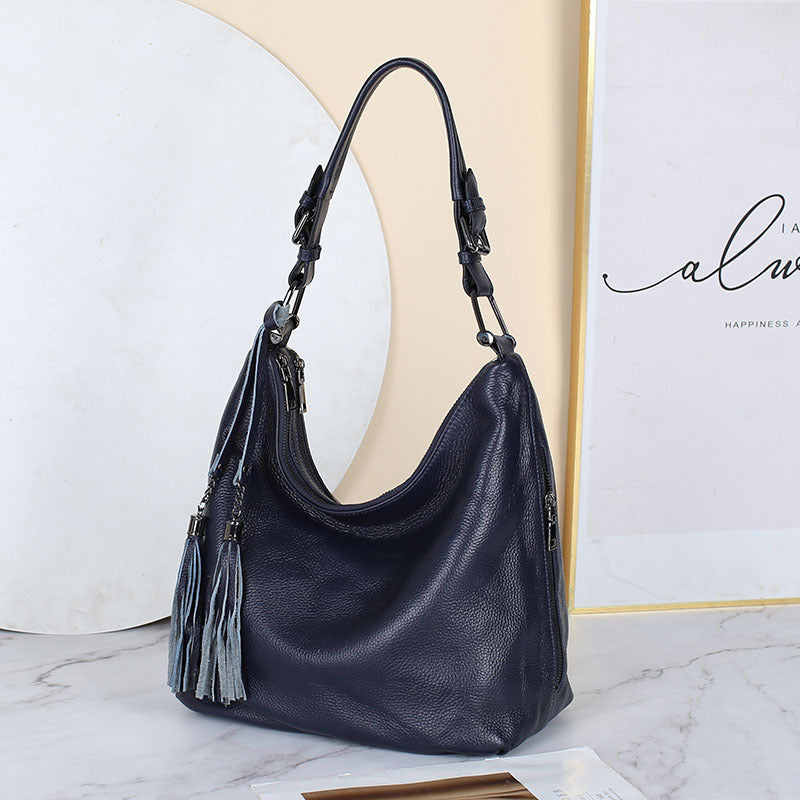 Cowhide Shoulder Bag VIII