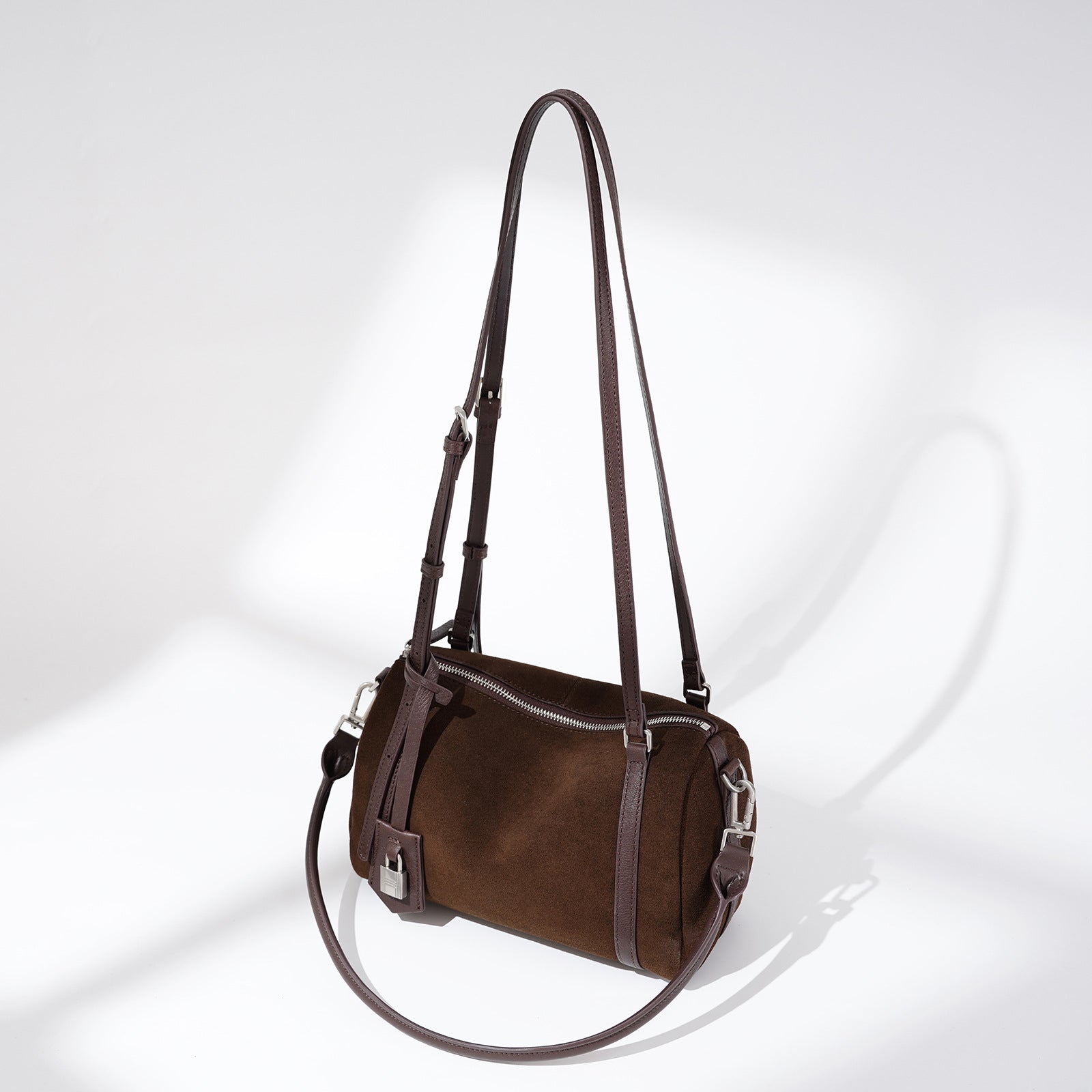 Leather Crossbody Bag 8668