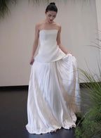 White Satin Dress IV