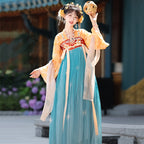 Tang Straight Collar Dress