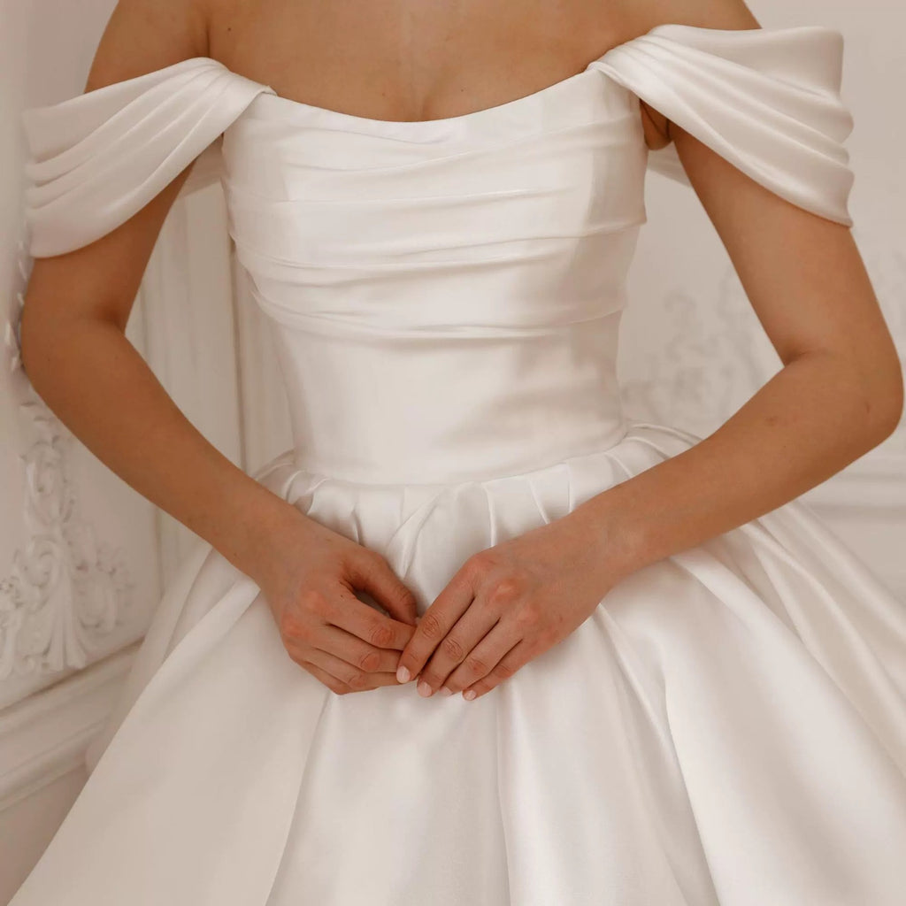 White Off-Shoulder Dress II