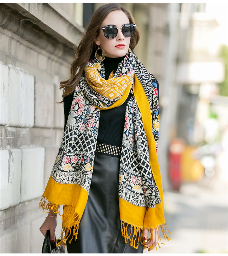 Brand Plaid Cashmere