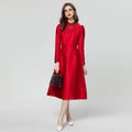 Long Sleeve Dress V