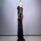 Black Lace Dress V