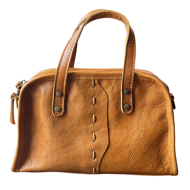 Leather Crossbody Bag 7708