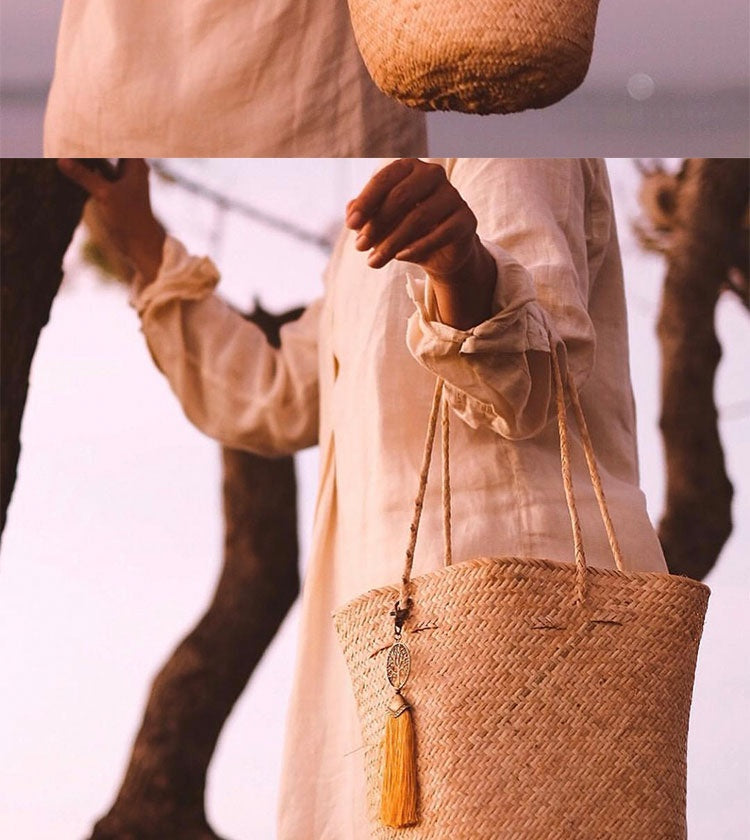 Woven Shoulder Bag III