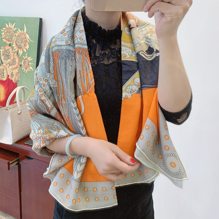 Silk Scarf 3377