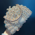 Large Peacock Diamond Bag