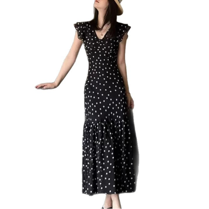 Black Polka Dot Dress