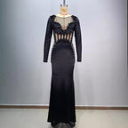 Black Beaded Dress
