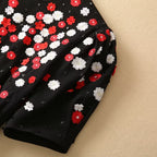Black Embroidered Dress II