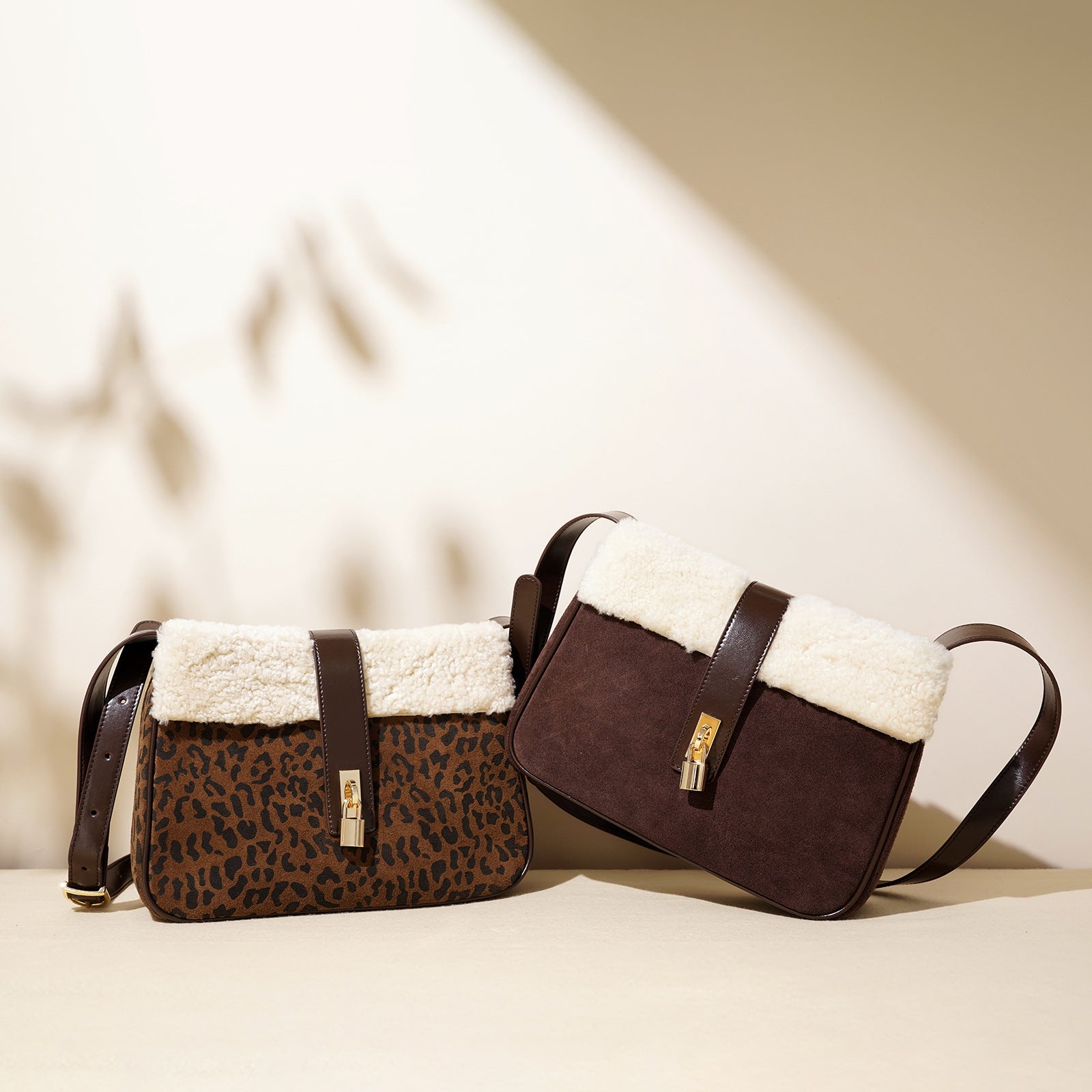 Leather Shoulder Bag 6893