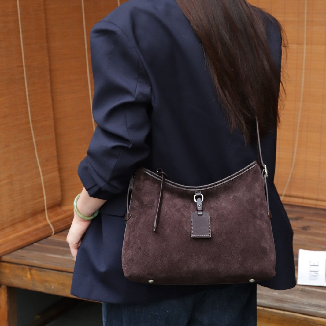 Leather Shoulder Bag VI