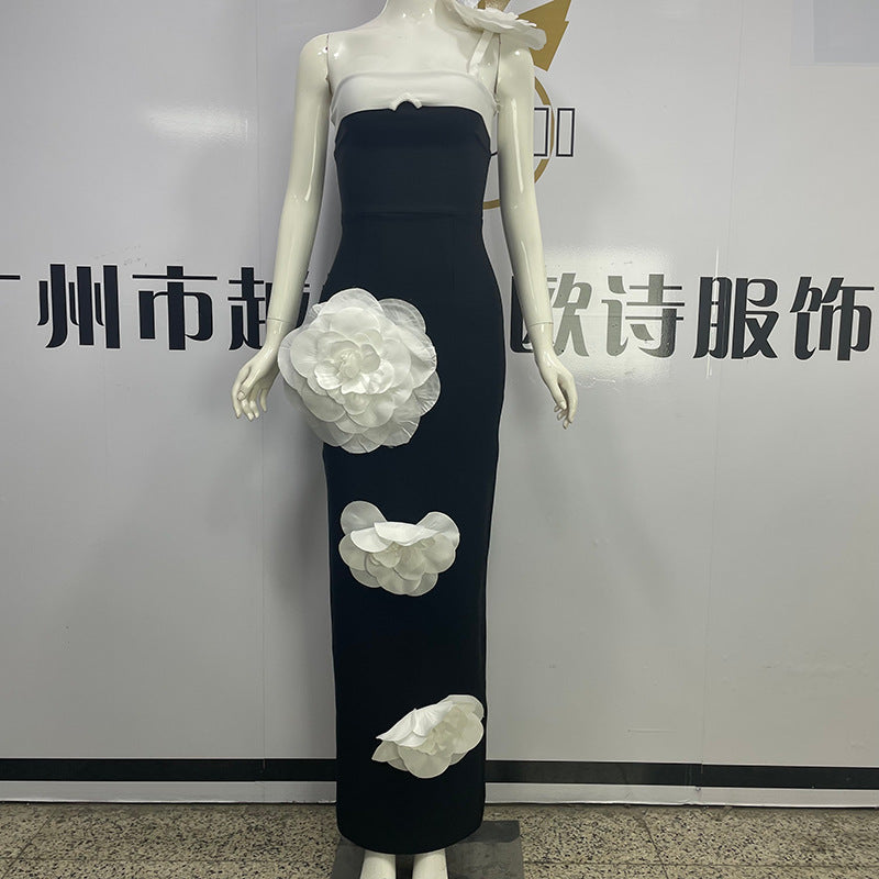 White Tube Top Dress III