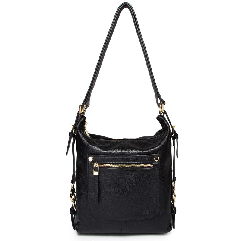 Cowhide Shoulder Bag 3096