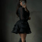Black A-Line Dress