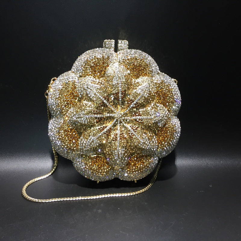Rose Metal Dinner Bag