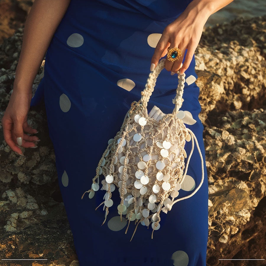 Woven Clutch Bag