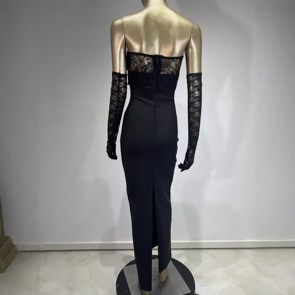 Black Lace Dress VI