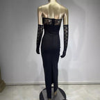 Black Lace Dress VI