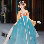 Tang Straight Collar Dress