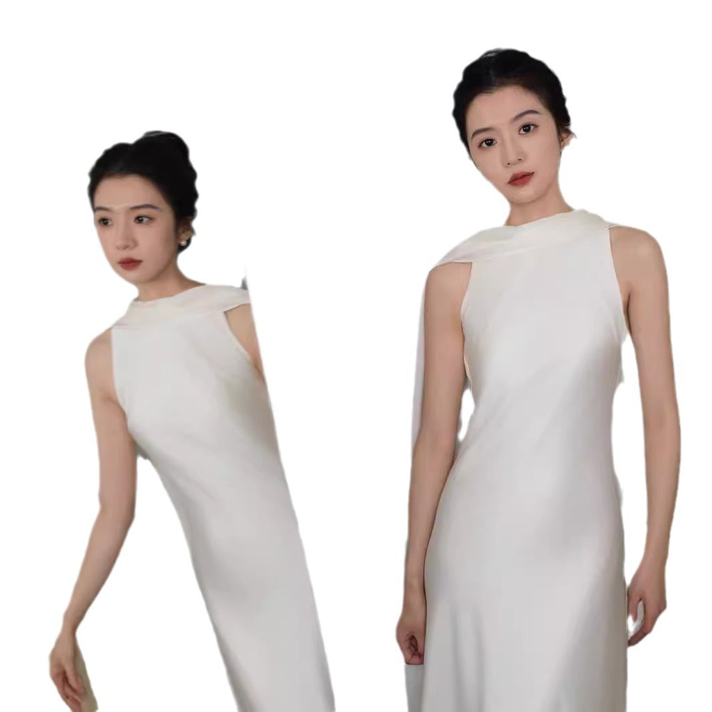 White Satin Dress II