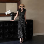 Black Polka Dot Dress