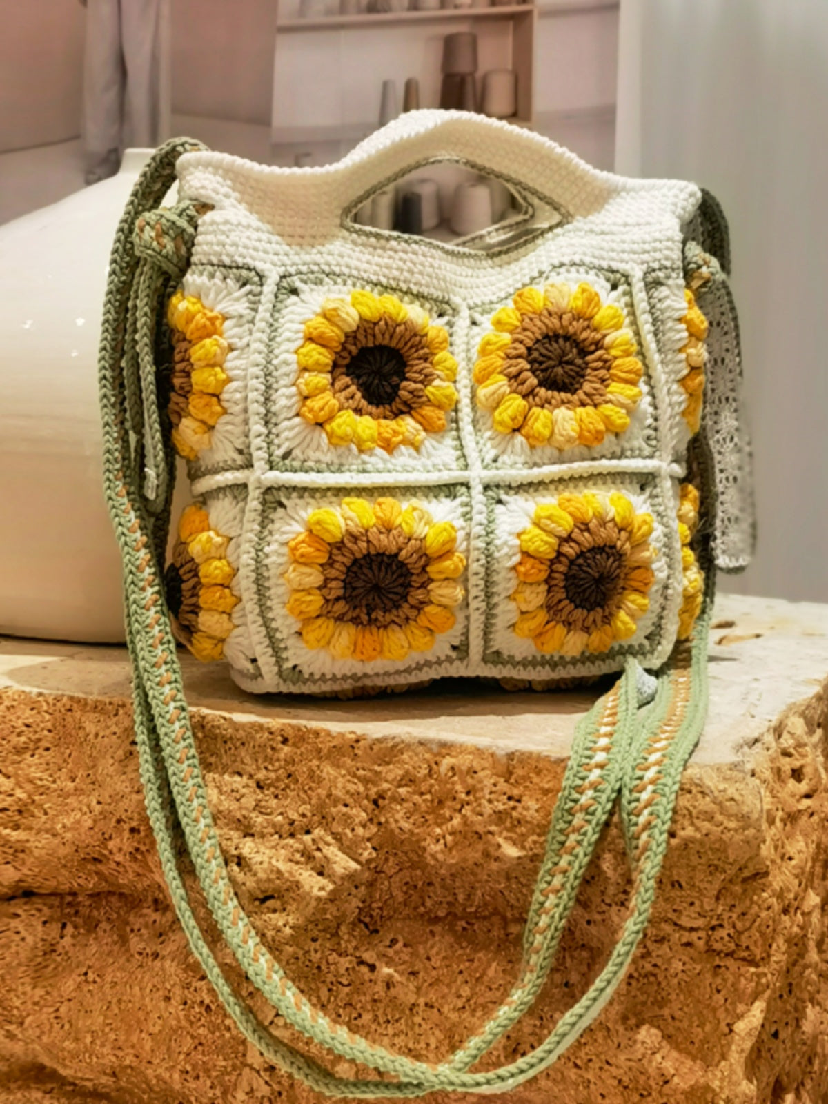 Woven Crossbody Bag