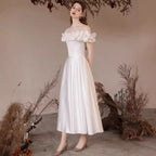White Satin Dress III