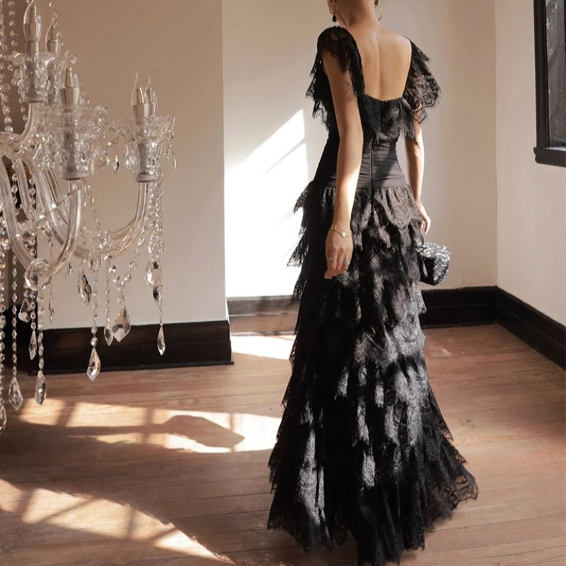 Black Lace Dress
