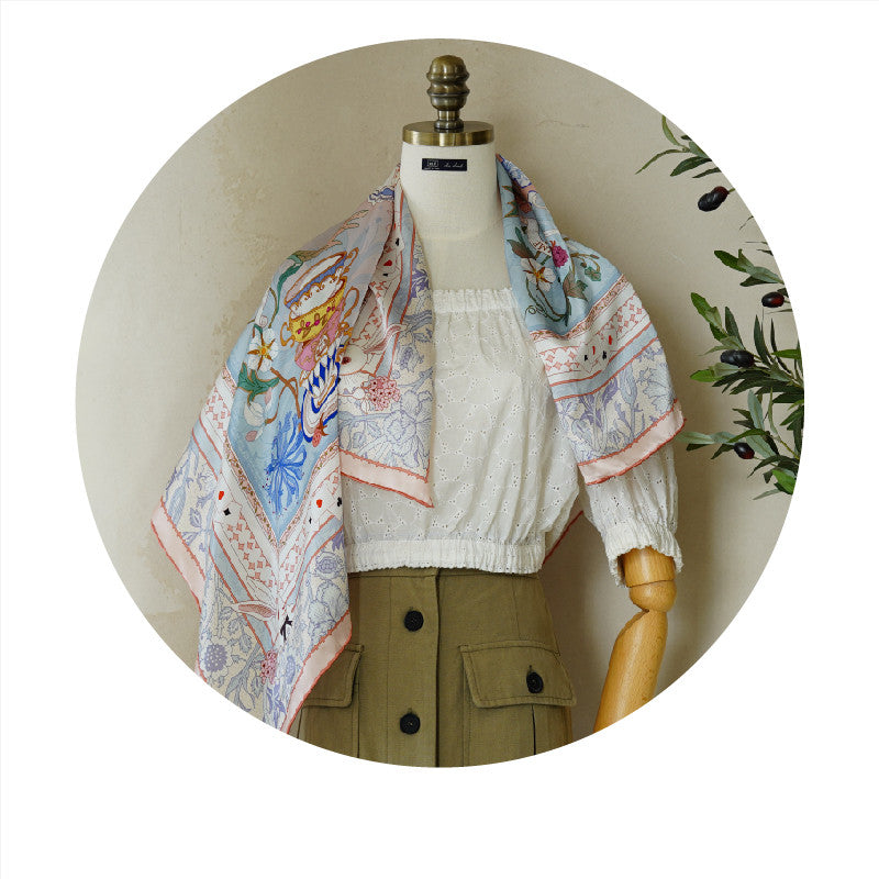 Silk Scarf V