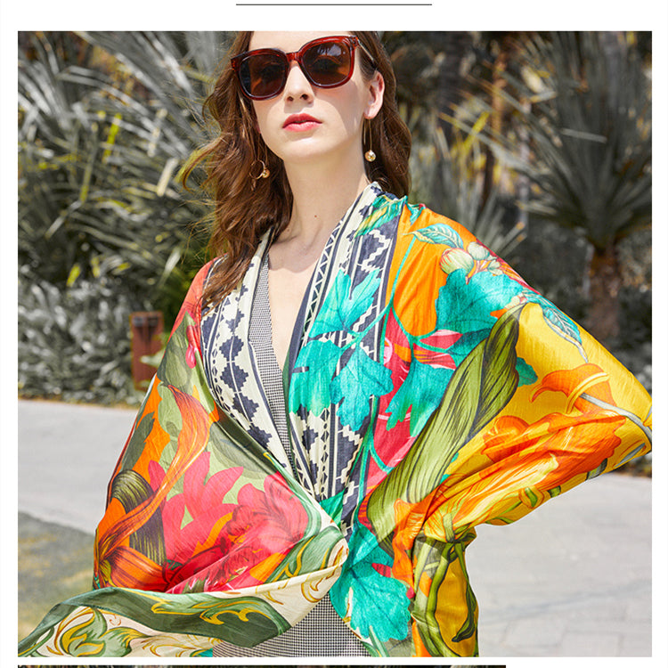 Silk Scarf VII