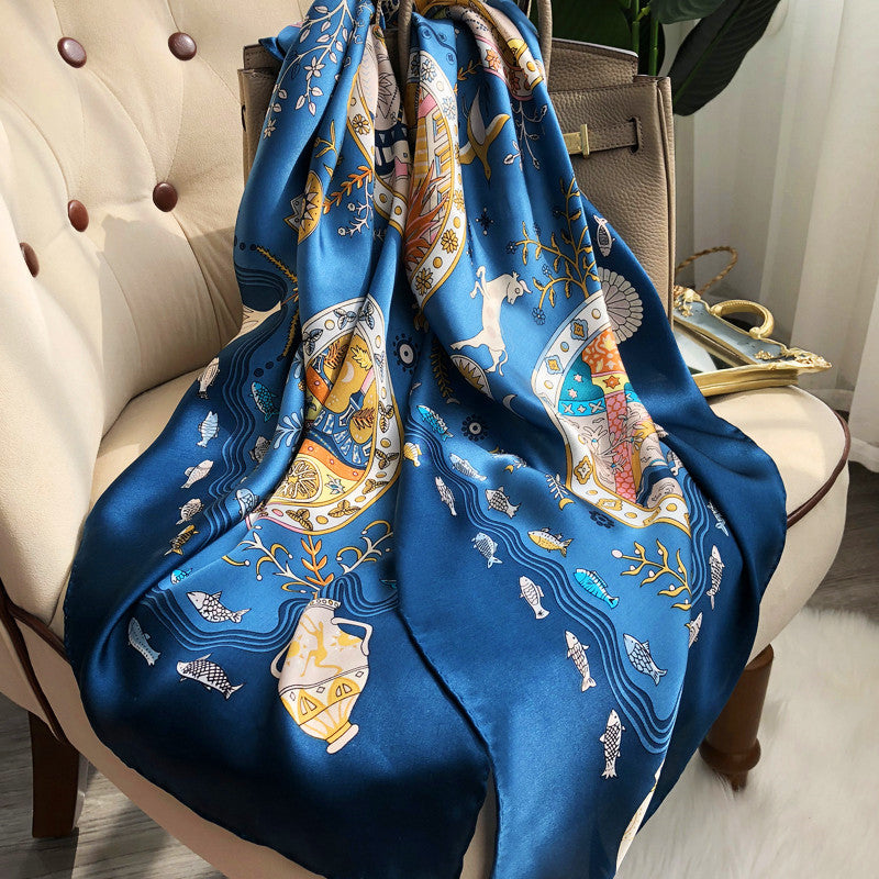 Silk Scarf X