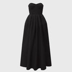 Black Tube Top Dress