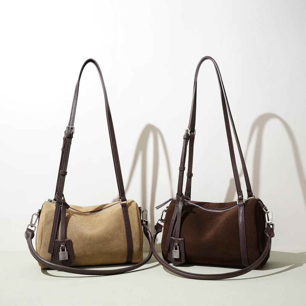 Leather Crossbody Bag 8668