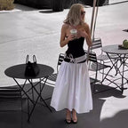 White Tube Top Dress VI